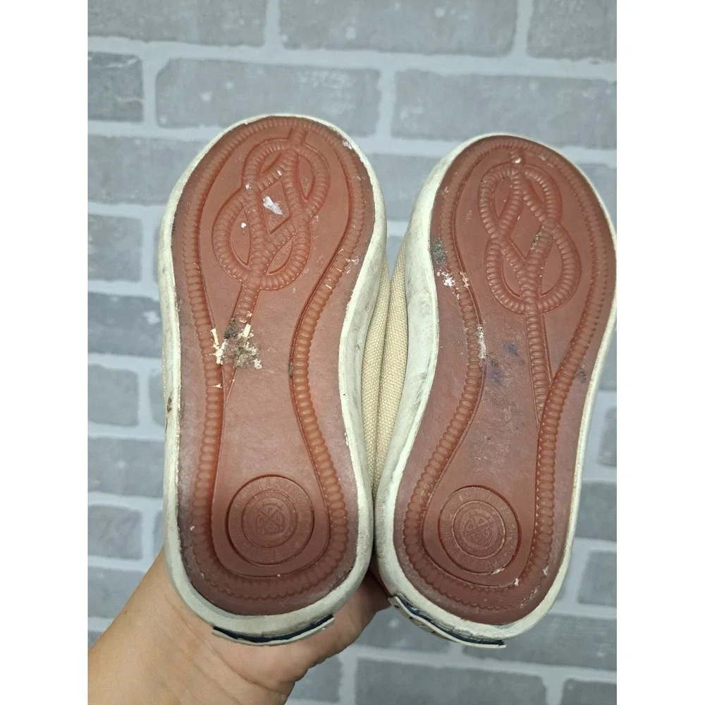 Polo Ralph‎ Lauren Toddler Boy's Boat Tan Shoes Size 8